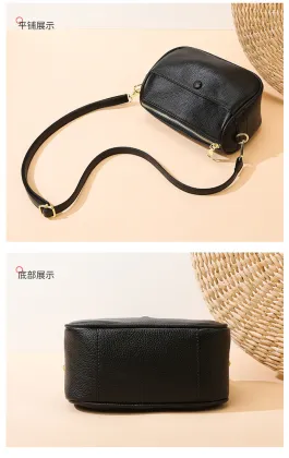 2024 New Fashion Cowhide Crossbody Bag for Women