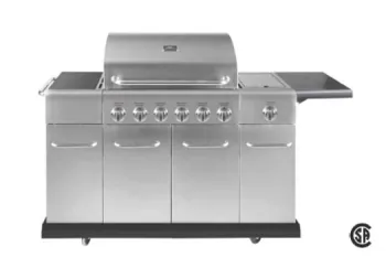 6 Burner Gas BBQ Grill with CSA Certificate