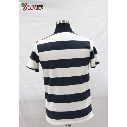 YD Wrinkle Placket Polo för män