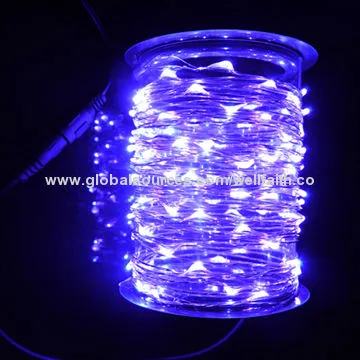 Bulb String Light with LED Glow Light for Christmas Greeting, 0.6W Rated Power