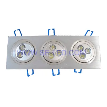 9W Cool White LED Down Lights