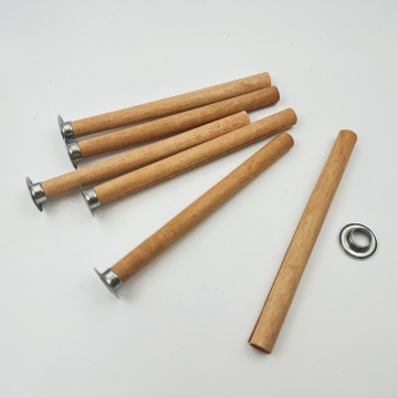 Factory Supply Round Wood Wicks for Candles
