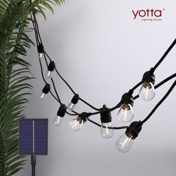 25FT Waterproof LED Bulb Light Strip for Outdoor Garden and Patio Decoration