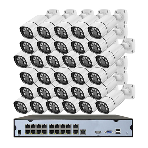 4Kanal IP POE NVR -kamerasystem