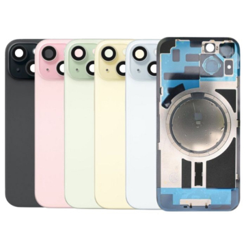 Rücken Glasersatz für iPhone15 Deckkamera Big Loch