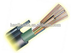 Self-supporting GYTC8S 48 core single mode fiber optic cable