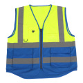 Hi-Vis EN471 Zipper Front Reflective Security Safety Vest
