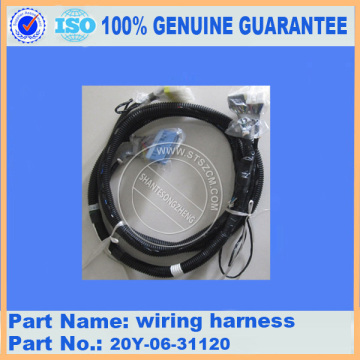 excavator spare parts,PC200-7 wiring harness 20Y-60-31120