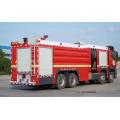 Benz 8X4 6000L water fire engine truck