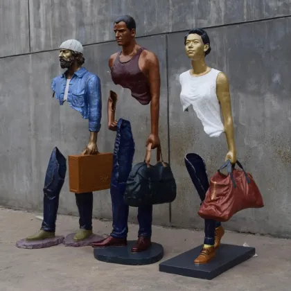 Factory customized bronze statue bronze figure art sculpture