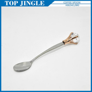 Fancy Diamond Shape Small Liquid Mixing Stirrer Spoon