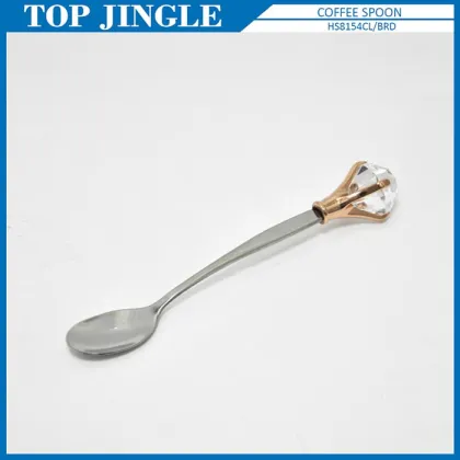 Cute Diamond Shape Small Coffee Spoon