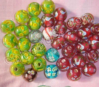 mixed handmade lampwork glass beads wholesale to Japan