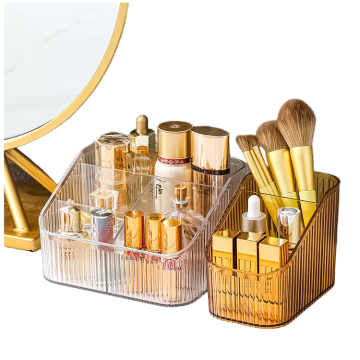 Clear Plastic Makeup Organizer Box - Hot Sale Cosmetic Storage Container