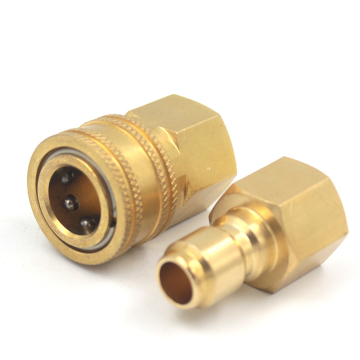 Interchangeable GT-K1 3/8\" NPT BSP Brass Hansen Quick Release Coupling for High Pressure Washers