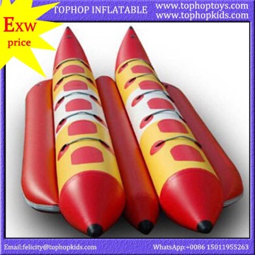made in china 5 person inflatable water banana water sled boat for sale
