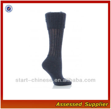 Sexy Black Wool Women Knee High Socks SH0018