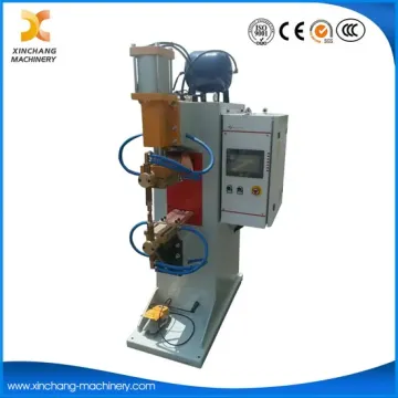 High Efficiency Vertical Automatic Spot Welding Machine
