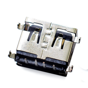 USB2.0 Type Receptacle Connector SMT,Sink2.56mm