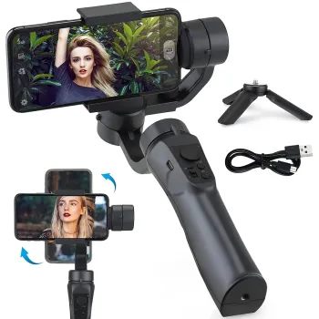 KAZHI H4 3-Axis Smartphone Stabilizer with Face Tracking