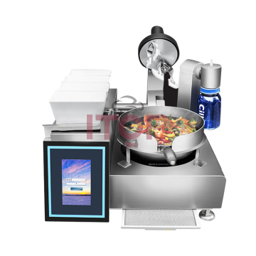 Modern Intelligent Chinese Stir Fryer: High-Tech Multi-Function Cooking Robot