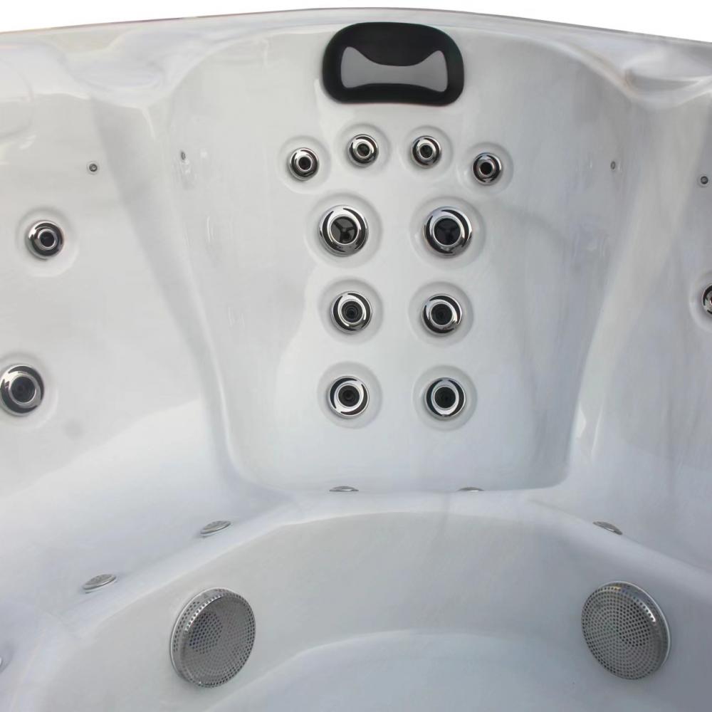 Whirlpool Hot Tub Freestanding Jacuzzi with Jets Spa