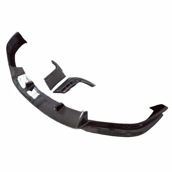 RZ style 3K carbon fiber front bumper edge for Tesla Model X wide body kit side skirts rear diffuser wheel arches