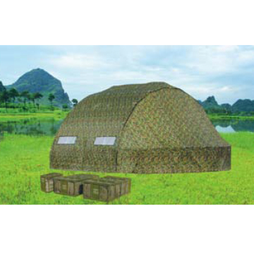 100 ㎡ grid frame maintenance military tent
