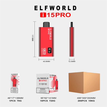 Elf World I 15 Vape desechable al por mayor