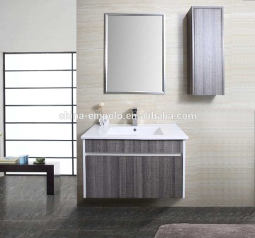 European modern design wood MDF Ply wood wall mounted bathroom vanity EC809-8