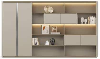 Modern Minimalist Tall File Cabinet