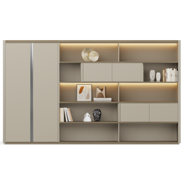 Armário de arquivo alto minimalista moderno