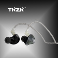 Nova marca com fio tkzk 1dd + 1ba hifi fone de ouvido