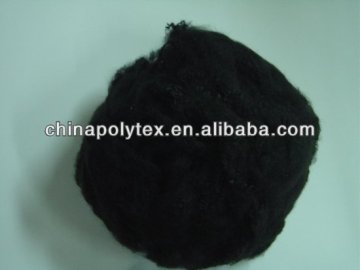 black viscose stape fibre