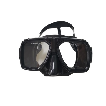 Meist sellige professionelle Tauchmaske und Schnorchel -Sets mit niedrigem Volumen