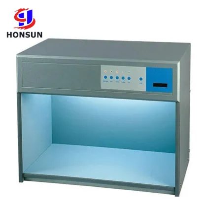 Lab Color Verification Cabinet: Dyeing Plant Color Matching Light Box