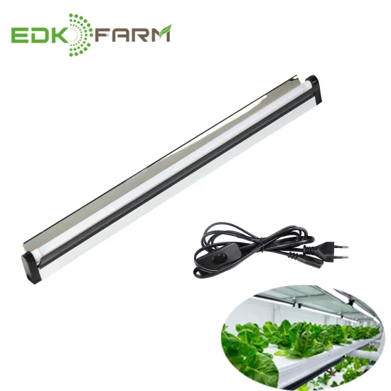 Diy Double Clips Fluorescent Lamp T5 Fixture with Nano-Reflector LED Grow Bar