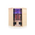Corner Far Infravery Sauna Room para quatro pessoas