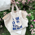 Canvas Tote Bag Rope Handle Blank Canvas Tote Bag