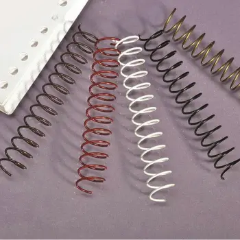 Professional Grade Nylon-Coated Spiral Binding Wire for Office Use