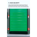 Cold storage zip fast door