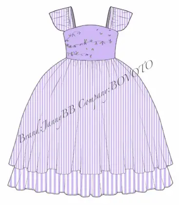 WD Wolf pink Cameron dress remake