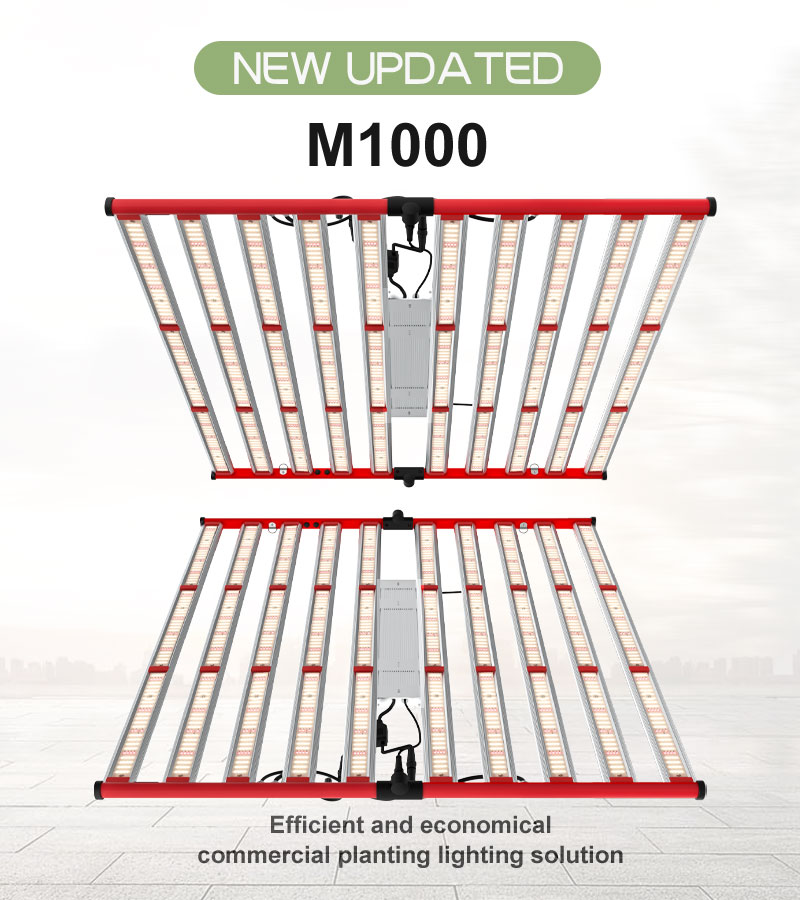 Saham USA 1000W LED Grow Lighting Spektrum Penuh