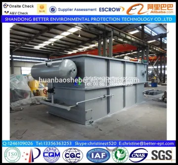 Solid Liquid Seperator Dissolved Air Flotation Air Compressor DAF