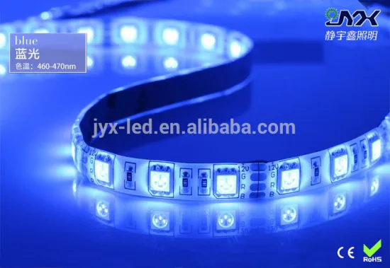 5050 5m 300led/m 12 volt low power consumption led strip light long lifespan with CE&RoHS purple led light strip