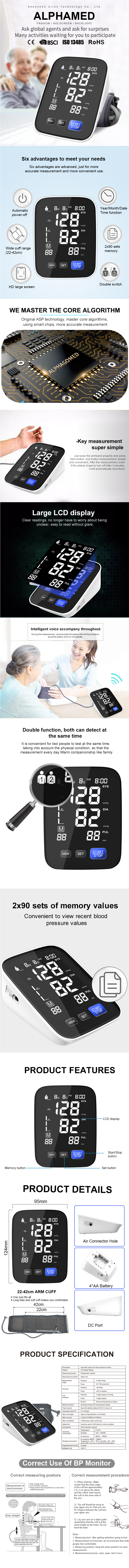 automatic blood pressure monitor