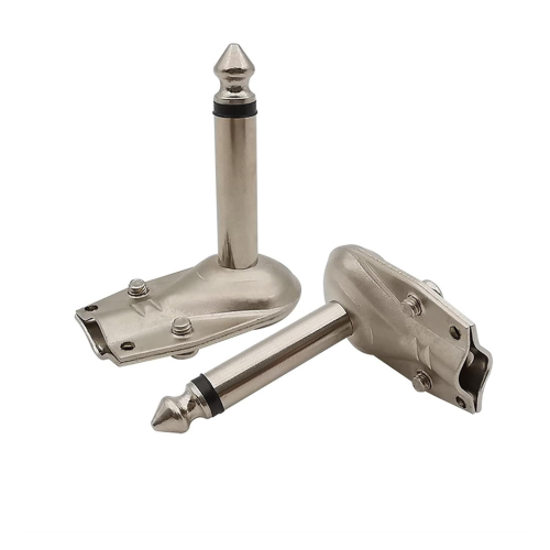 6.35mm Right Angle Mono Heavy Duty Guitar Connector