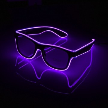 Popular LED Wire Flashing Glasses with Customized Logo for Parties and Festivals