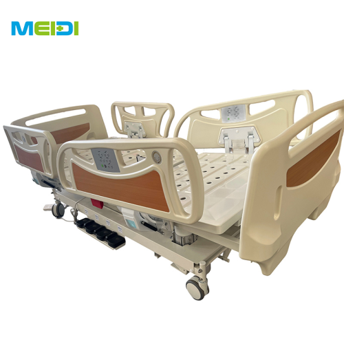 Direct Sales Adjustable 5-Function Enhanced Patient Care Electric Hospital Bed Five Function Electric Bed