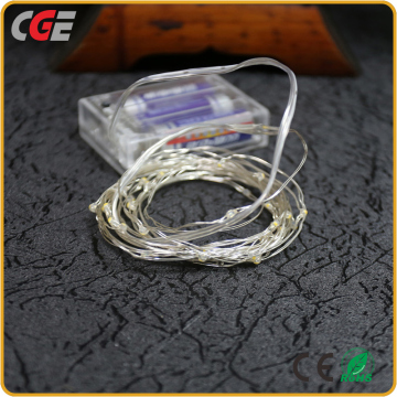5-Meter LED Copper Wire Lamp String with Battery Box LED Copper Wire Lamp Battery Box Christmas Decoration Lamp String